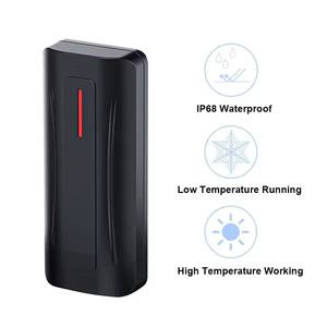 IP68 방수 13.56Mhz RFID IC 카드 리더 Wiegand WG26 WG34 ABS 소재 근접 액세스 제어 시스템 125KHz 주파수 - Product Image 2