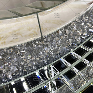 Groothandel Consoles Tafel Hot Koop Hoge Kwaliteit Woonkamer Meubels Glas <span class=keywords><strong>Console</strong></span> Met Spiegel - Product Image 6