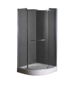 Chất Liệu Chất Lượng Cao Độc Đáo Đầy Màu Sắc Màu Xám Tempered Glass 6 Mét 8 Mét Độ Dày Pivot Shower Enclosure