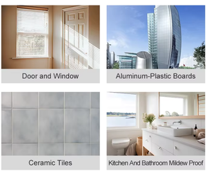 Scellant et adhésif en silicone neutre multi-usages pour la construction de maisons, extérieur - 100% imperméable, structurel Keo - Product Image 4