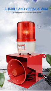 ไซเรนเตือนภัย TBG-90 พร้อมไฟ LED กันน้ำ กันฝุ่น เสียงดัง 120dB สำหรับความปลอดภัยของเครนและเหมือง - Product Image 4