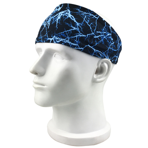 Diademas personalizadas Banda de <span class=keywords><strong>cabeza</strong></span> antideslizante de secado rápido para Fitness Banda de pelo absorbente para bandas de sudor deportivas - Product Image 1