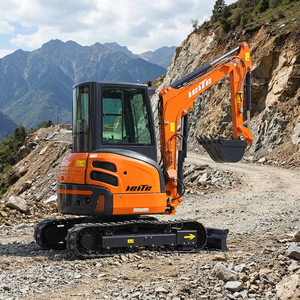 รถขุดขนาดเล็ก 3.5 ตัน รุ่น 1 2 เครื่องยนต์ สำหรับงานก่อสร้างในฟาร์ม - Product Image 6