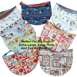 Bavoir anti-bave extra-épais en polyester imperméable style princesse pour chiens de grande et moyenne taille, accessoire décoratif pour Alaskans Golden - Product Image 5