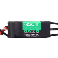 ESC AGFRC AR-7A abordable, 2S Lipo 7A, 5,5g, ultra léger, petite taille, firmware Hobbywing, ESC brushless pour RC FPV / hélicoptère