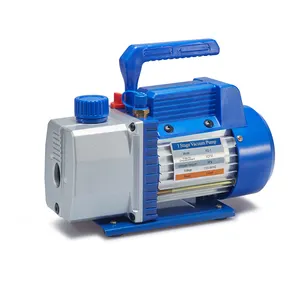 Best seller single stage rotary vane portable air conditioning 220v/50hz 3cfm vacuum pump for HVAC