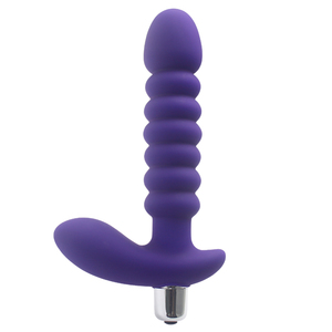 10-Funktion geripptes Silikon ABS wasserdicht Anal Pleasure Vibrator 10 Vibrations modi Explorer Prostata-Massage gerät Anal Sexspielzeug - Product Image 4
