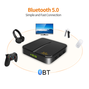 Xs97 4K HDR thông minh TV hộp Amlogic s905w2 16GB 32GB Quad Core 64 bit BT kép Wifi <span class=keywords><strong>Android</strong></span> 11 hộp hỗ trợ phương tiện truyền thông Máy nghe nhạc - Product Image 2