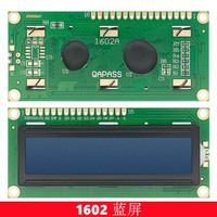 1602A blue screen/green screen blue screen LCD screen blue 5V white font with backlight LCD1602 display/I2C module