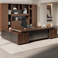 Bureau de direction durable et luxueux, moderne et écologique, avec rangement modulaire pour bureau, école, appartement