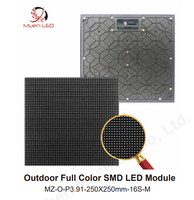 Module d'affichage LED extérieur P3.91 SMD1921, scan 1/16, couleur pleine, 250x250mm