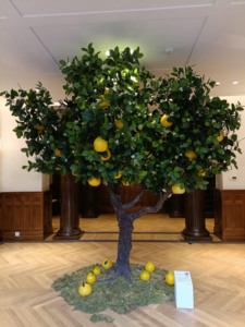 Árbol de Limón Artificial Grande Personalizado para Exteriores, de Alta Calidad, Anti-UV, Planta Artificial <span class=keywords><strong>Gigante</strong></span>, Suministros de Plantas Verdes - Product Image 3
