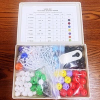 Modelo de Estructura Molecular XR, Juego de 240 Piezas, Embalaje en Caja No Eléctrica