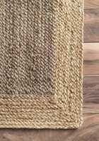 Best Quality Jute Rug Braided style Reversible Area Rug Runner Modern Rustic look Carpet customize size available
