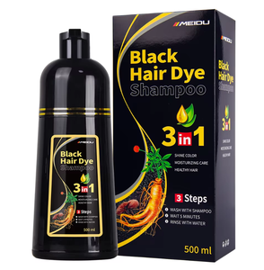 Shampooing Colorant Noir Sans <span class=keywords><strong>Ammoniaque</strong></span> Utilisation Rapide - Product Image 1