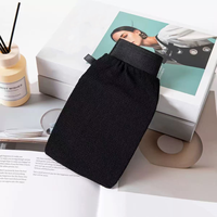 Gants exfoliants marocains personnalisables pour l'élimination de la peau en profondeur Application corporelle Gants de bain en viscose Gant exfoliant exfoliant