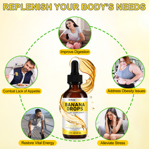 Suplemento Alimentar ArtoaLabs 60 ml Gotas de <span class=keywords><strong>Banana</strong></span> Recheadas com Vitaminas Essenciais para Auxiliar na Saúde Digestiva - Product Image 4