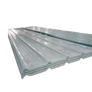 Plaques de toiture en FRP transparentes/translucides de 1 à 3 mm d'épaisseur, panneaux en polycarbonate ondulés en fibre de verre - Product Image 6