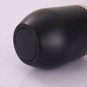 12oz Double Wall Vacuum Insulated Stainless Steel Egg Shape Wine Tumbler with Lid - Custom Promotional Gift Cup - Product Image 4