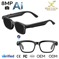 Lunettes Intelligentes IA Portables M08 avec Caméra 8MP, Enregistrement Vidéo IP65, Traduction IA et Photos, Appel Audio BT, Sports de Plein Air