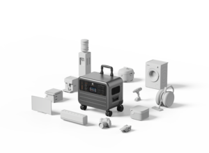 热卖移动电源便携式发电站，带数字发光二极管显示屏 - Product Image 2