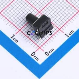 BX-TS-26-669TT Tactile Switch SMD-4P,6x6mm Switch Single Pole Single Throw Round Button 2.6N Vertical Mount - Product Image 2