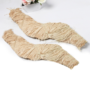 โรงงานขายส่งที่มีคุณภาพดีดอกไม้บรรจุตกแต่งธรรมชาติ <span class=keywords><strong>Raffia</strong></span> - Product Image 1