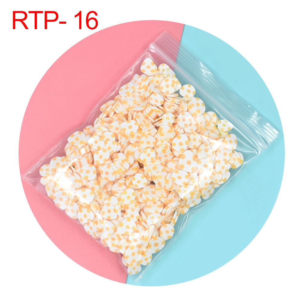 16 œufs de Pâques à pois orange - 10 grammes par paquet