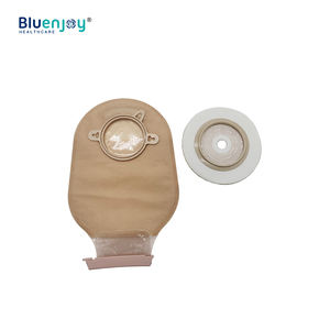Sac BLUENJOY Colo/illeostomy, jetable, opaque, drainable, 55 - 60mm, sac de colostomie 30's pour colostomie exportateur d'usine - Product Image 5