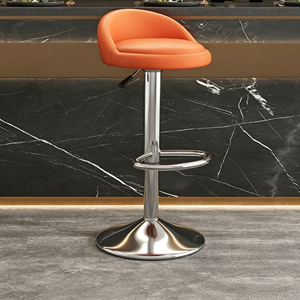 Chaises de bar confortables en cuir PU - Product Image 6