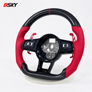 Volante de Fibra de Carbono de Instalación No Destructiva Compatible con Volkswagen BORA, BORATDI, CADDY, <span class=keywords><strong>GOLFGTD</strong></span>, GOLFGTI, GOLFSDI - Product Image 3