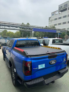 Couvercle rigide monobloc en aluminium étanche pour benne de pick-up 4x4, avec levage par vérin hydraulique verrouillable, sans perçage, pour excursions tout-terrain - Product Image 4