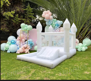 Location de château gonflable en PVC personnalisé commercial pour les fêtes, les mariages et les réunions de famille - Product Image 1