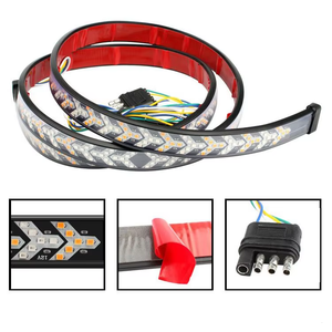 5 rangées 1.2m 1.5m Fishbone Trail Gate Truck Trailer Ip67 Frein <span class=keywords><strong>Feu</strong></span> de recul Bande de ramassage <span class=keywords><strong>Clignotant</strong></span> Led Feux arrière <span class=keywords><strong>pour</strong></span> voiture - Product Image 2