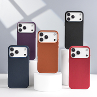 Étui magnétique en cuir JOYPORODO L161 pour iPhone 17 16 Pro Max – Coque de téléphone couleur unie en gros – Capa De Celular Funda