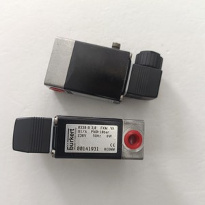 โซลินอยด์วาล์ว Burkert รุ่น 0330B 3.0 FKM 230V แบบเปิดปกติ ขนาดพอร์ต 1/2 นิ้ว - Product Image 2