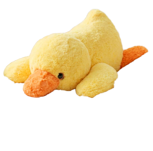 <span class=keywords><strong>Niuniu</strong></span> Daddy Pato Amarillo de Peluche con Peso, 20 Pulgadas, 3.3 Libras, Relleno de Nanopartículas de Poliéster, Almohada Corporal Pesada y Calmante, Sensorial para el Regazo - Product Image 1
