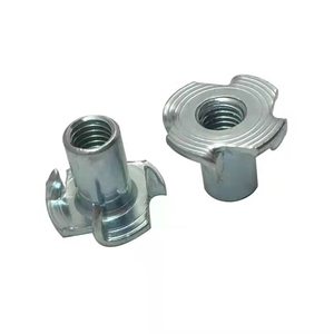 Tuercas de Seguridad en Forma de T M6-M20, Acero al Carbono, Zincadas, Cuatro Garras, Marca ZHESI, Grado <span class=keywords><strong>5</strong></span>, para Aplicaciones de Minería - Product Image 4