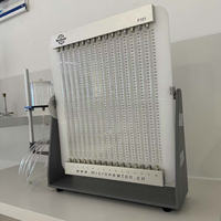 Unité de mesure aérodynamique, manomètre multi-tubes pour l'étude de la distribution de pression des ailes