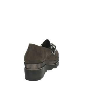 Mocassino da Donna Flexistep MM854825, Scarpa Casual con Zeppa Color Tortora - Product Image 3