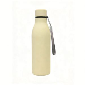 Minimalist American Small Mouth Vacuum Flask, Stainless <b>Insulated</b> <b>Mug</b> with Hand Rope Suitable for Daily Sports and Travel Scenes - Product Image 1
