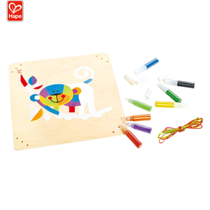 Hape Art and Craft divertente <span class=keywords><strong>scimmia</strong></span> sabbia <span class=keywords><strong>disegno</strong></span> giocattolo fai da te per bambini