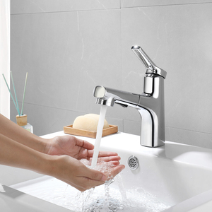 Wholesale Lowest Factory Price CUPC DVGW Bathroom <b>Deck</b> Waterfall Faucet Wash Basin Tap - Product Image 3