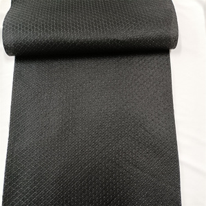 Tela antideslizante de gabardina Fabtwill con revestimiento de silicona, estampada con un patrón hexagonal de hexagramas, para tapetes antideslizantes. - Product Image 5