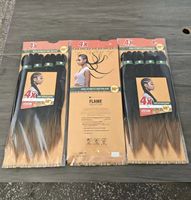 Meilleures ventes : Extensions de cheveux synthétiques pré-étirées pour tresses, 52 pouces, lot de 4, faciles à tresser, ombré Yaki, pour tresses au crochet, vente en gros