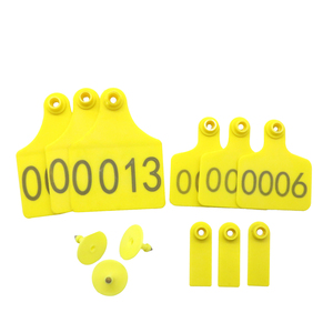 REET013 Étiquette d'oreille jetable en TPU pour animaux (bovins, porcs, moutons, etc.) - Utilisation agricole avec plusieurs tailles disponibles - Product Image 3