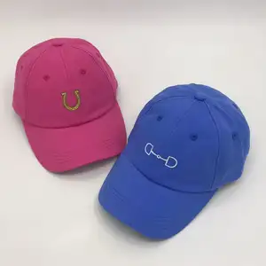 Wholesale Fashion Dad Caps 100% Cotton Hat Custom Embroidery Logo Sports Baseball Caps For Men