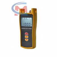 JW3109 Source laser à fibre optique portable portable 1310/1550nm CW FC/PC FTTH outils de test compatibilité WiFi 4G