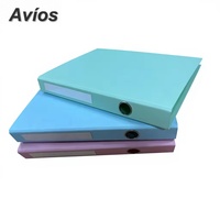 Carpeta Personalizada para Manuales de Capacitación FC de 1 Pulgada, Carpeta para Menús de Restaurante, Carpeta de Documentos Premium de 2 Anillas