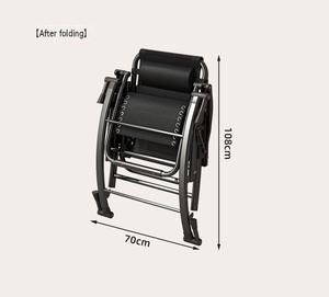 Fauteuil inclinable moderne et portable zéro gravité, pliable, en maille, avec structure en acier, idéal pour les loisirs, les repas, le camping, le <span class=keywords><strong>jardin</strong></span> et la plage - Product Image 2